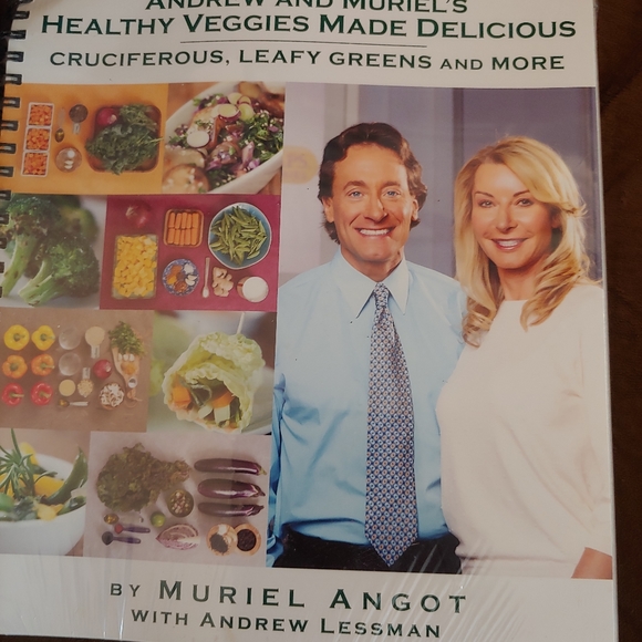 Set of 2 Andrew Lessman/Muriel Angot cookbooks - Picture 2 of 3